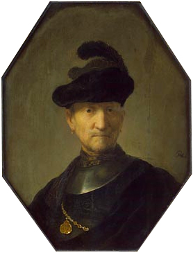 Old Soldier, 1630, Rembrandt