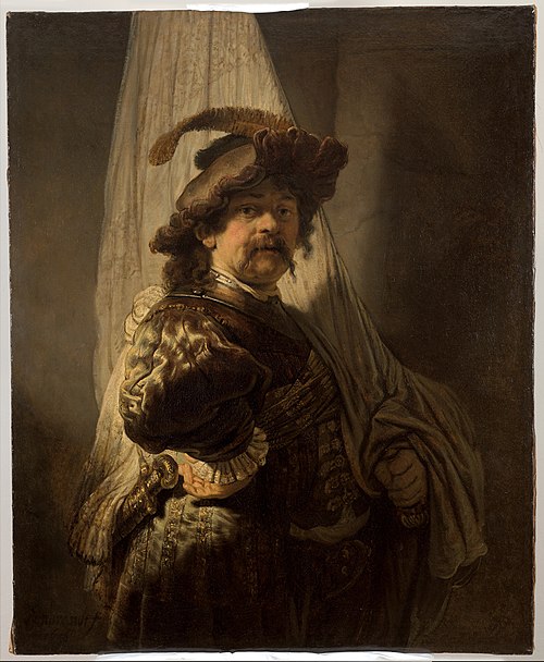 The Standard Bearer, 1636, Rembrandt
