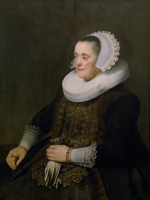 Portrait de femme., 1632, Rembrandt