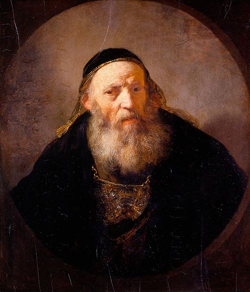 Portrait of a Rabbi, 1635, Rembrandt