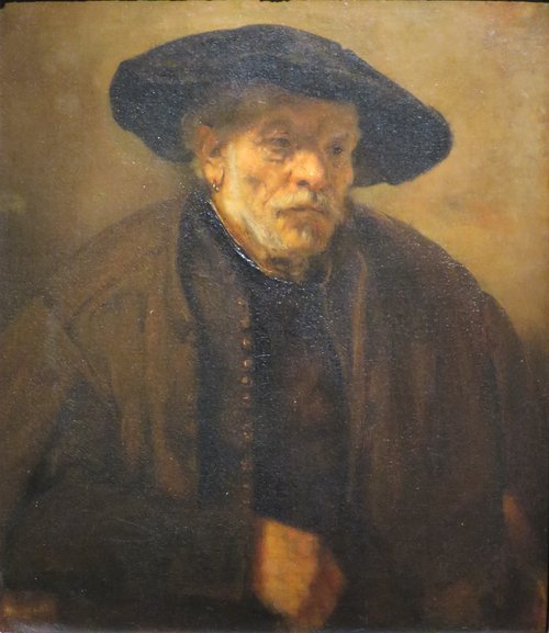 Portrait d'un homme âgé., 1654, Rembrandt