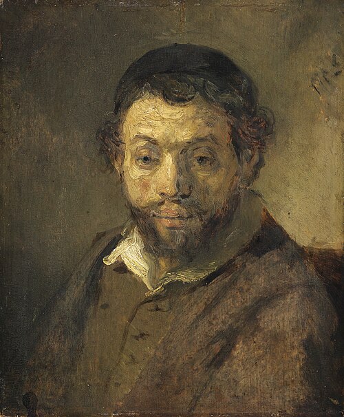 Bust of a Young Jew, 1660, Rembrandt
