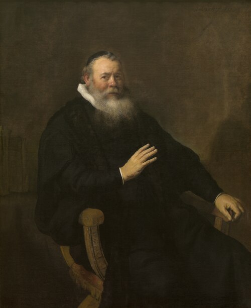 Le pasteur Eleazar Swalmius, 1637, Rembrandt