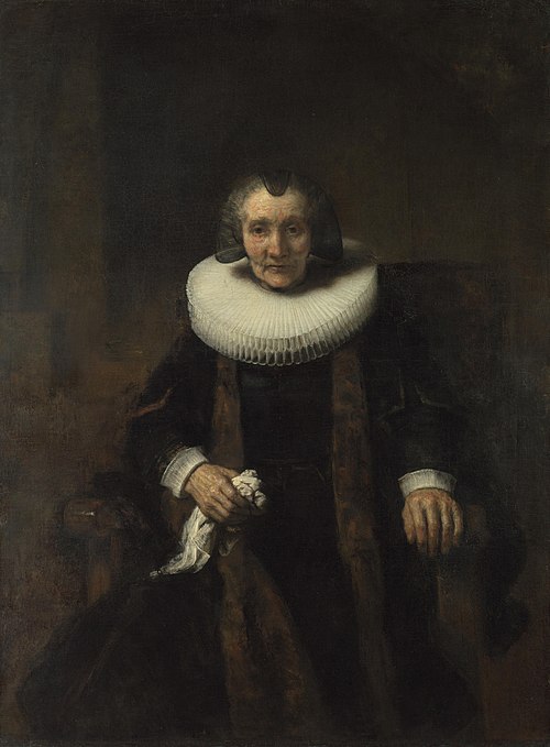 Portrait of Margaretha de Geer, 1661, Rembrandt