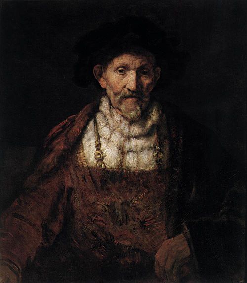 An Old Man in Fanciful Costume, 1651, Rembrandt