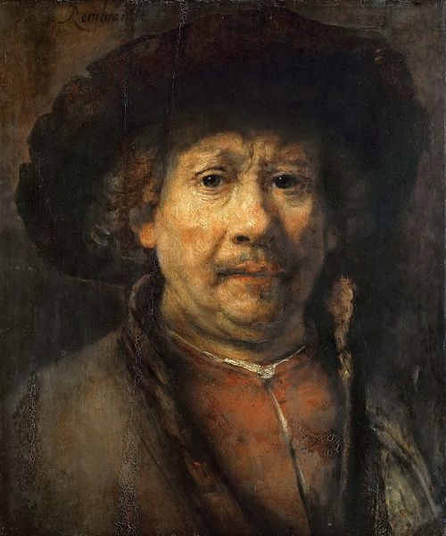 Autoportrait, 1655, Rembrandt
