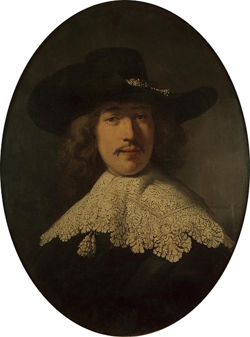 Portrait of a Young Bachelor, 1634, Rembrandt