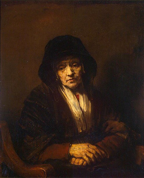 Portrait of an Old Woman, 1654, Rembrandt