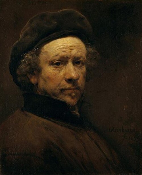 Self-portrait, 1657, Rembrandt