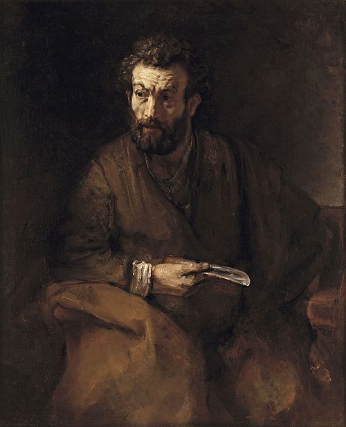Saint Barthélemy, 1657, Rembrandt