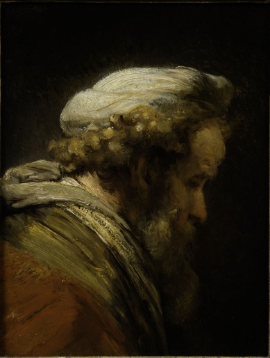 Head of a Man in a Turban, 1661, Rembrandt