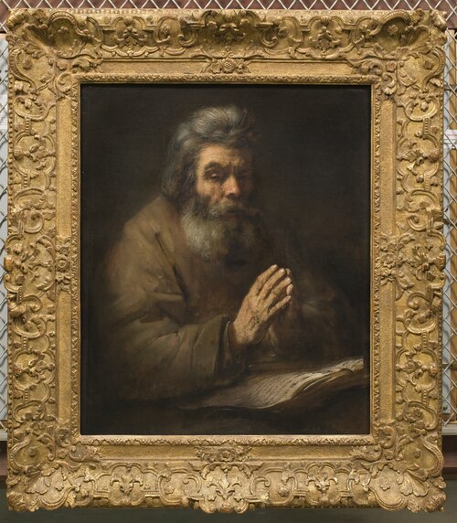 An Elderly Man in Prayer, 1660, Rembrandt