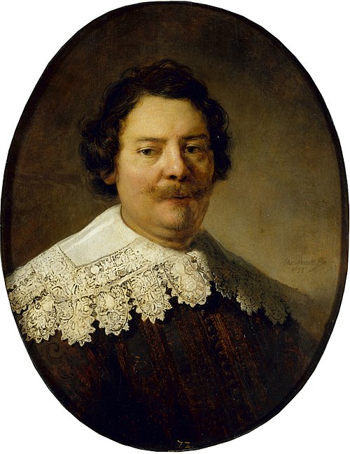 Portrait of Willem Burggraeff, husband of Maertgen van Bilderbeecq, 1633, Rembrandt