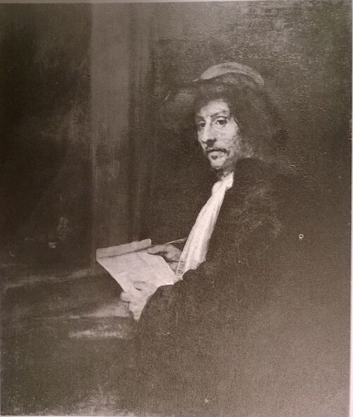 Portrait of a Man with a Letter, 1658, Rembrandt