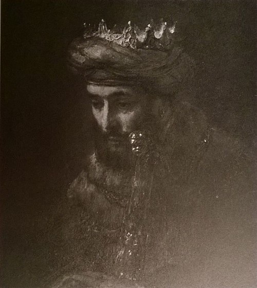 King David, 1651, Rembrandt