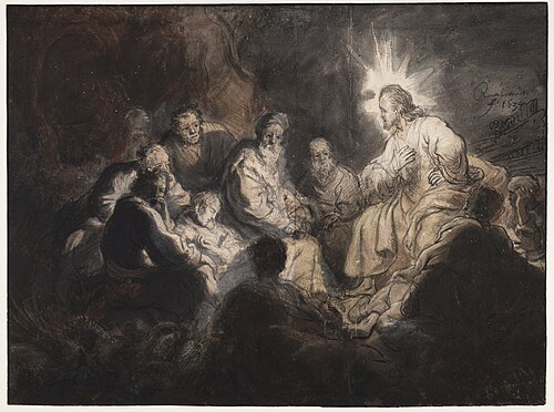 Christ and his Disciples in Gethsemane, 1634, Rembrandt
