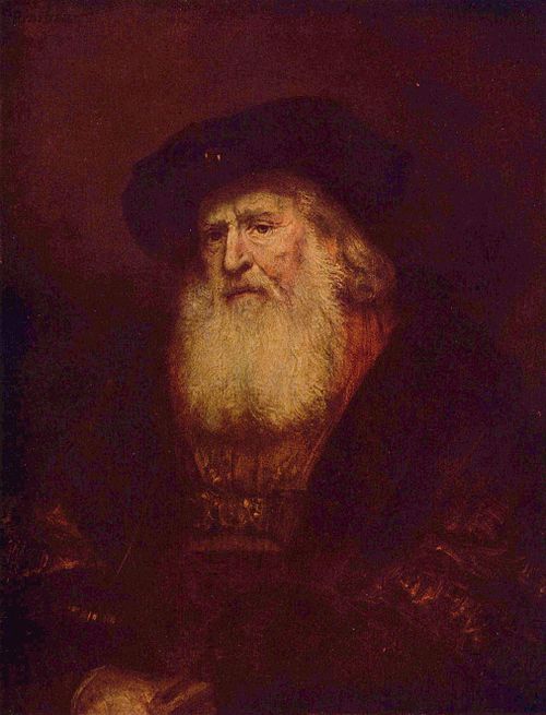 Portrait of a Bearded Old Man, 1654, Rembrandt