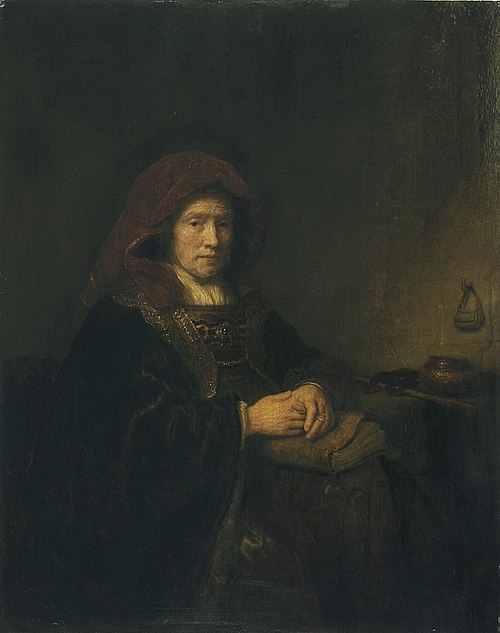 Old Woman with Spectacles, 1643, Rembrandt