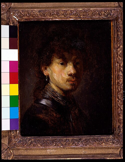 Autoportrait, 1629, Rembrandt