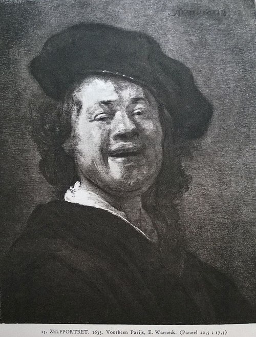 Self-portrait, 1633, Rembrandt