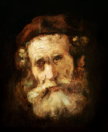 Un rabbin, 1650, Rembrandt