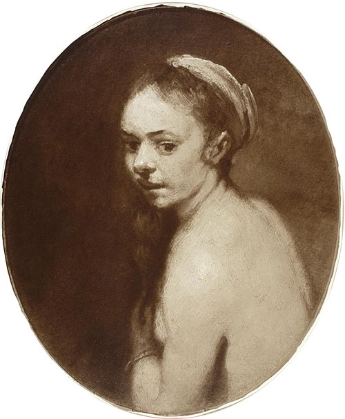 Study of Susannah Bathing, 1647, Rembrandt