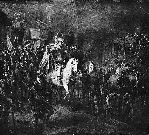 Quintus Fabius Maximus visiting his sons at the camp of Suessa, 1654, Rembrandt