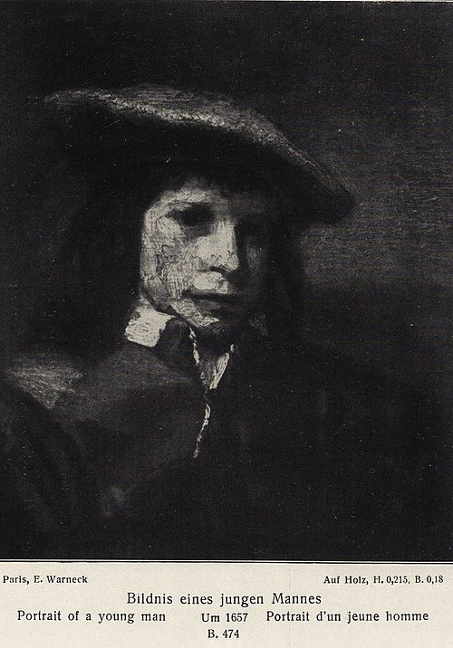 Study of a boy, 1657, Rembrandt