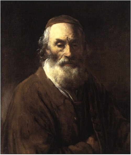Portrait of an old man with his hand in his jacket, 1656, Rembrandt