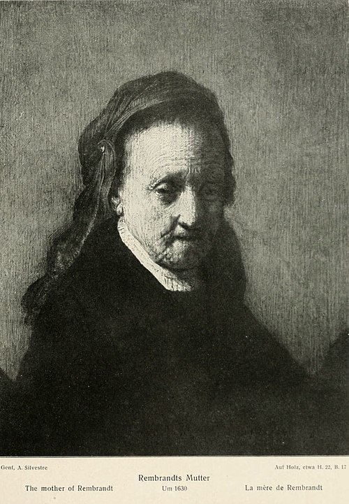 Rembrandt's mother, or Neeltgen Willemsdochter van Zuytbrouck, 1631, Rembrandt
