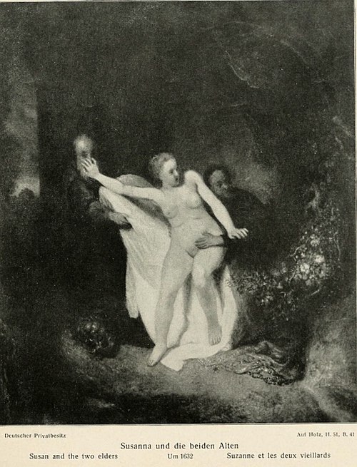 Susanna and the Elders, 1632, Rembrandt