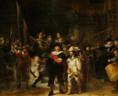 The Night Watch, 1642, Rembrandt
