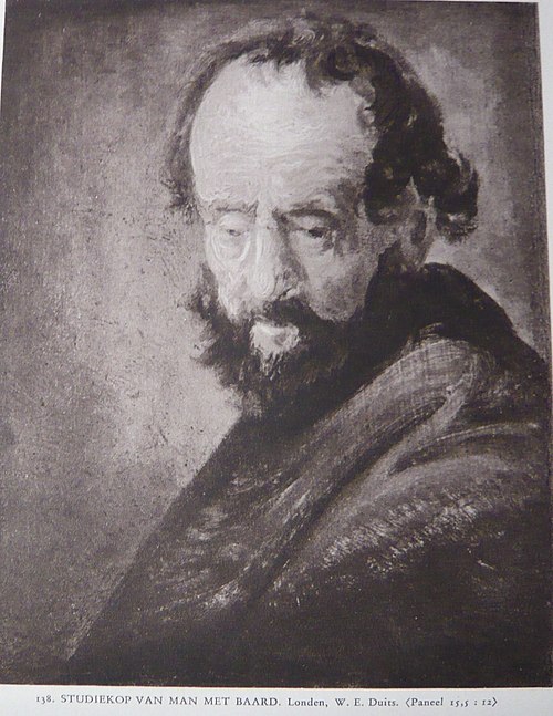Old Man (other version in Ashmolean), 1630, Rembrandt