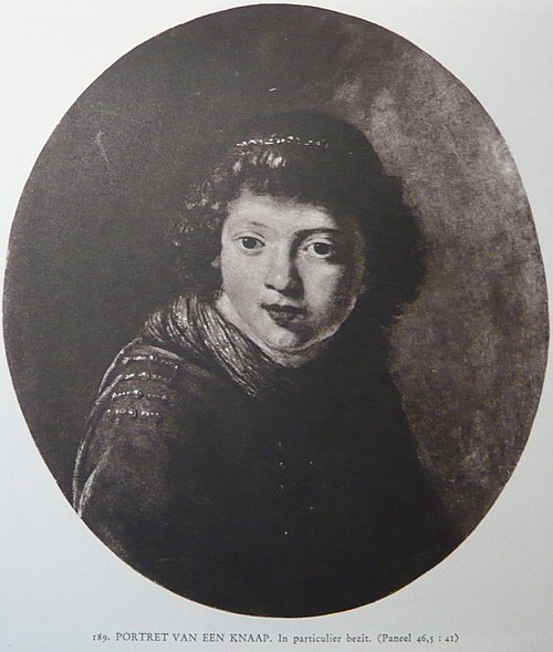 Richly-dressed Boy, 1630, Rembrandt