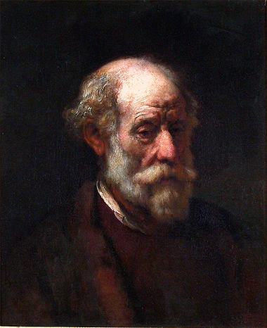 Bust of an old man, 1651, Rembrandt