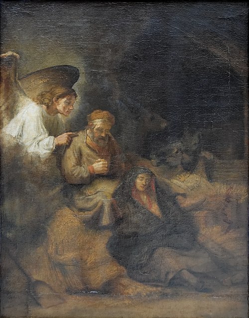 Joseph's Dream (Studio of Rembrandt, 1650-1655), 1650, Rembrandt