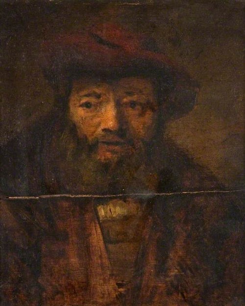 Head of a Bearded Man, 1645, Rembrandt