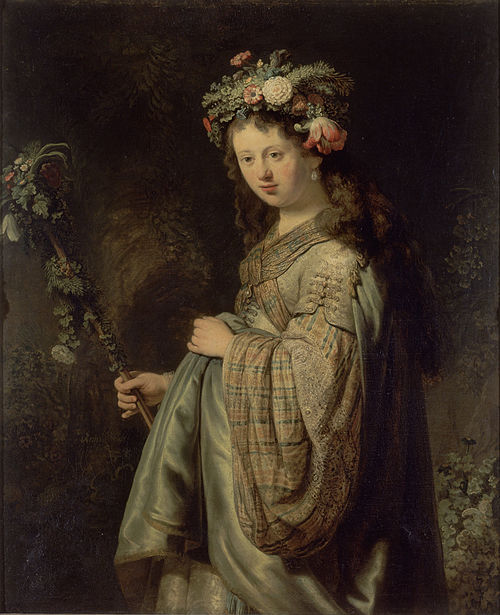 Flora, 1634, Rembrandt