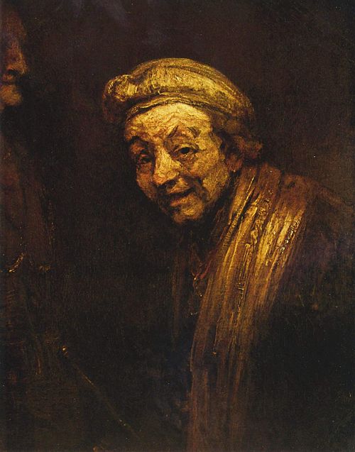 Autoportrait en Zeuxis, 1668, Rembrandt
