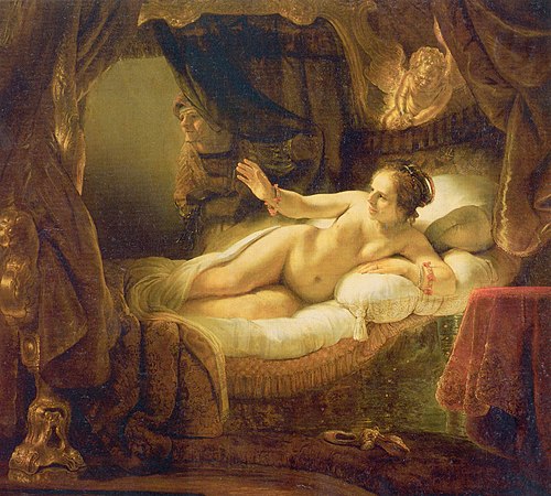 Danaë, 1636, Rembrandt