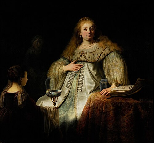 Judith au banquet d'Holopherne, 1634, Rembrandt