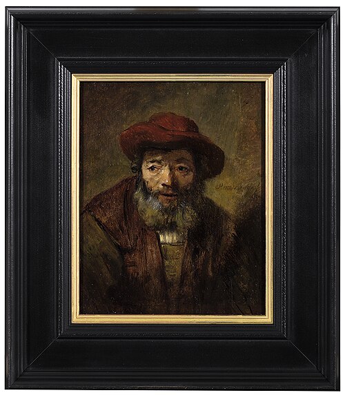 Mannelijke tronie, 1650, Rembrandt