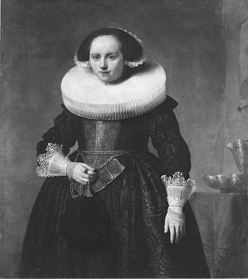 Portrait of a woman, 1633, Rembrandt