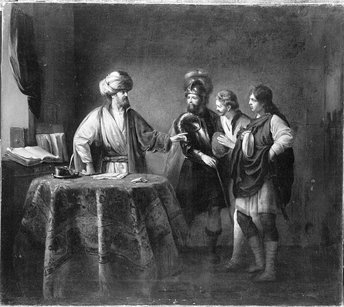 Gleichnis vom unbarmherzigen Knecht (Nachahmer), 1637, Rembrandt