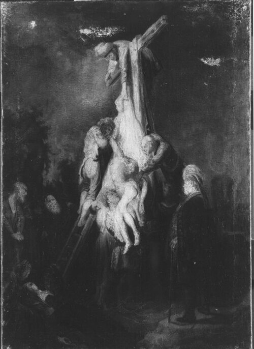 Kreuzabnahme (Kopie nach), , Rembrandt