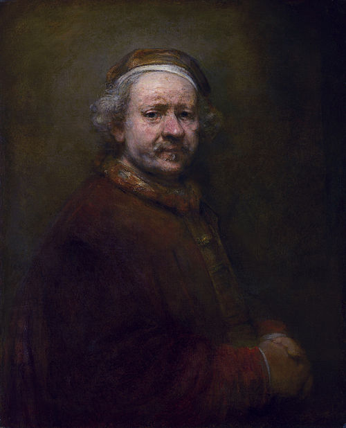 Self-Portrait at the Age of 63, 1669, Rembrandt