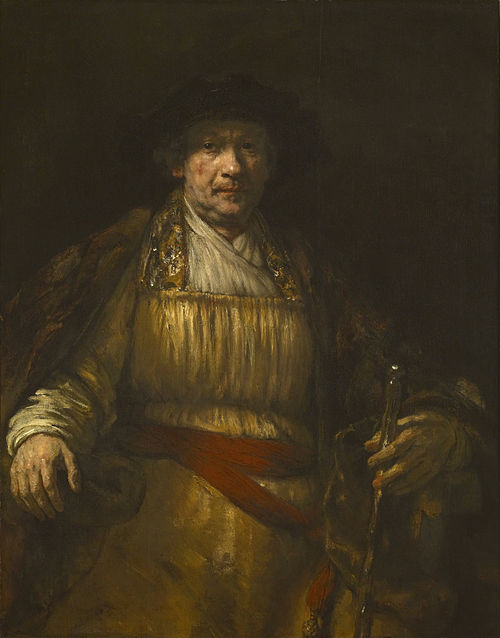Autoportrait, 1658, Rembrandt