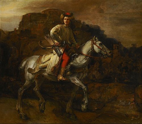 Le Cavalier polonais, 1655, Rembrandt