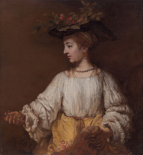Flora, 1654, Rembrandt