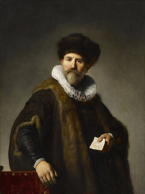 Portrait de Nicolaes Ruts, 1631, Rembrandt